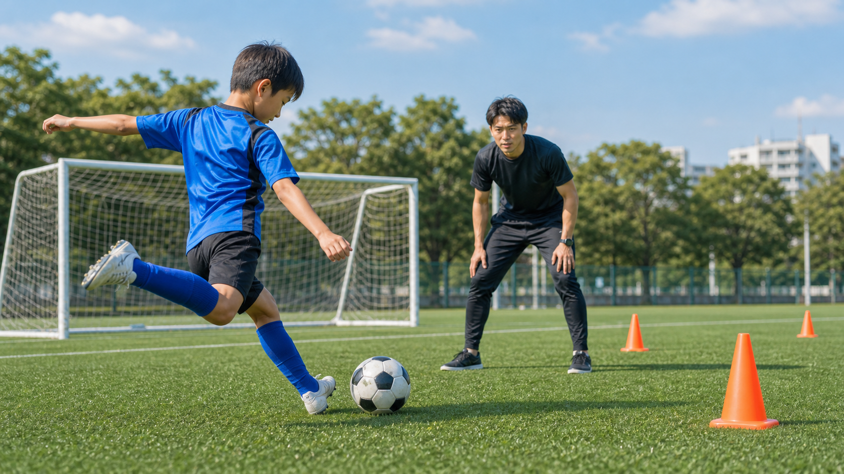 横浜市 小学6年生のシュート相談
